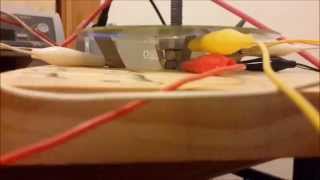 High Voltage Electrostatic Motor using CD [upl. by Lam]