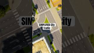 Creating Smooth Traffic with a Simple Intersection in Cities Skylines [upl. by Gilliette]