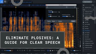 How to remove plosives in izotope rx  Deplosive   Rx [upl. by Leunad]