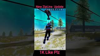 New ZipLine Update After OB47 Update 🔥 Free Fire shorts gamingshorts [upl. by Kleeman]