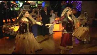 Azerbaijan dance at Bar Mitzvah New York Азербайджанский танец СШA [upl. by Nirrej]