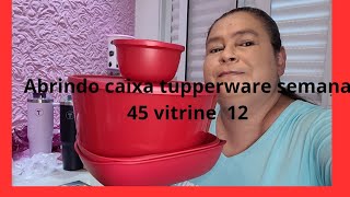 Abrindo caixa tupperware semana 45 vitrine 12 de 2024😍😍 [upl. by Adrianne]