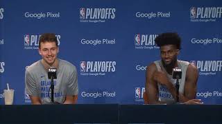 Franz Wagner amp Jonathan Isaac Full PostGame Interview  Cleveland Cavaliers vs Orlando Magic [upl. by Aserehtairam]