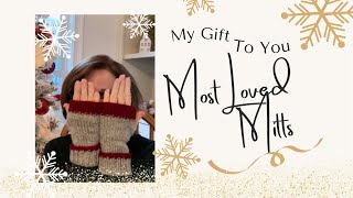 Free Knitting Pattern Learn to Knit Fingerless Mitts freepattern beginnerfriendly [upl. by Idnyl]