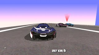 McLaren P1 Vs Ferrari 296 GTB Vs 765LT DRAG RACE 1 Mile [upl. by Nodaj698]