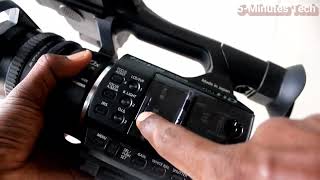 How to insert memory card in Panasonic PV100 [upl. by Mcgee]