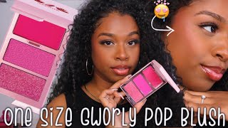 🩷 New One Size “Gworly Pop” Cheek Clapper Blush TryOn  First Impression [upl. by Jahncke]