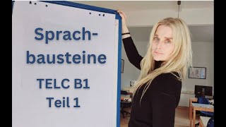 TELC B1 🇩🇪 Sprachbausteine🧱  Teil 1Grammatik [upl. by Ecnerret]