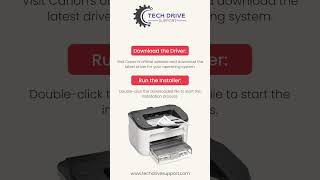 Installing Canon LBP6230DW Printer Drivers  Techdrive Support inc shorts tech [upl. by Vez565]