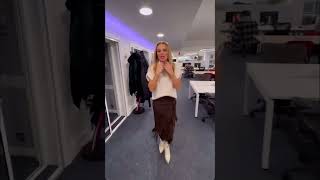 Amanda Holden get interrupted by fire alarm🚨🔥 [upl. by Ylrrad]