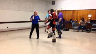 Spartan Morris dancing with MBFM [upl. by Ramuk146]