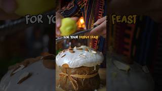 HOMEMADE VEGAN PANETTONE shorts [upl. by Yenaffit]