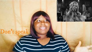 DONT SPEAK  Haley Reinhart  Reaction [upl. by Annaul990]