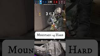 Mountain Clutch shorts r6siege rainbowsixsiege r6clips [upl. by Erdnoid447]