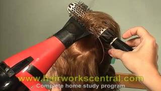 FREE HAIRDRESSING LESSON How to flip sides outwards [upl. by Ardnassela]