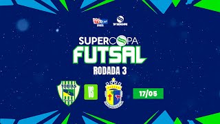 Supercopa TV Sergipe de Futsal 2024  TOBIAS BARRETO X ITAPORANGA [upl. by Kiefer]