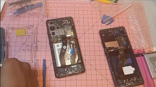 s21 ultra screen replacement [upl. by Ocimad]