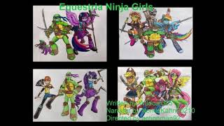 Equestria Ninja Girls FanFic Reading TMNT amp MLP Equestria Girls Crossover Chapter 5 [upl. by Vena]