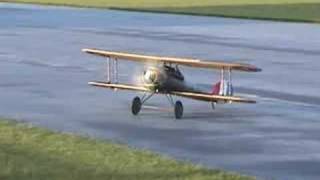 Balsa USA Nieuport 28 testtrim flights [upl. by Eltsirk]