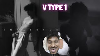 BTS V  Taehyung Type 1 Poster Reaction [upl. by Leizahaj]