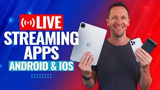 Best Live Streaming Apps for Android iPhone amp iPad 2023 [upl. by Adelia451]