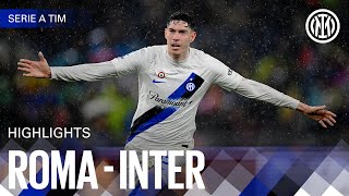 MASSIVE FIGHTBACK ⚔️🖤💙  ROMA 24 INTER  HIGHLIGHTS  SERIE A 2324 ⚫🔵🇬🇧 [upl. by Eidnalem]