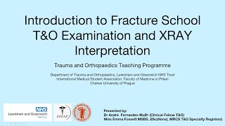 1 Introduction to Orthopaedics TampO Acute Management [upl. by Mareld]