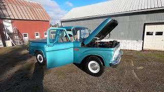 1966 F100 Flareside Walk Around [upl. by Gerry]