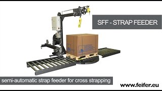 FEIFER s r o  SFF  Semiautomatic strap feeder [upl. by Aubine]