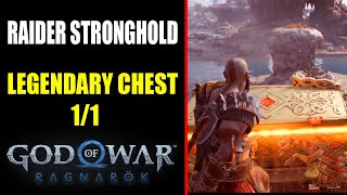 Raider Stronghold Legendary Chest Location  God of War Ragnarök [upl. by Kenji378]