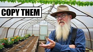 How Amish Heat a Greenhouse Without GasElectricity [upl. by Dronski534]