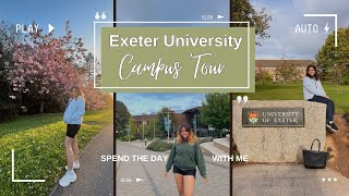 University of Exeter Campus Tour  International Student in UK [upl. by Adnawyek]