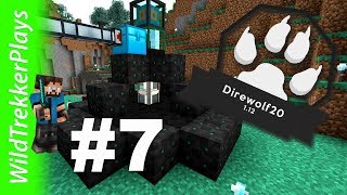 Direwolf20 112 7  Gifts and Environmental Tech Void Ore Miner Modded Minecraft 1122 [upl. by Corry]