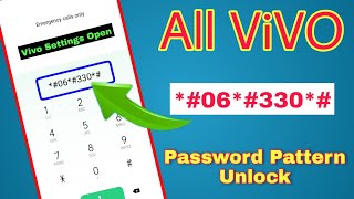 Vivo All Type Password Pattern Lock Remove Without Pc  Vivo Mobile Ka Lock Kaise Tode  100 Ok [upl. by Leona]