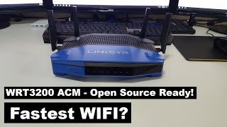 Fastest Wifi Router WRT3200ACM Review amp DDWRT Install [upl. by Ahrat529]