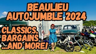 Beaulieu Autojumble 2024  parts classic cars and lots of Land Rovers [upl. by Nataniel]