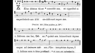 Zelus Domus Tuae gregorian antiphon of Tenebrae [upl. by Hughes]