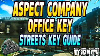 Aspect Building Key  Key Guide  Escape From Tarkov [upl. by Ennasor]