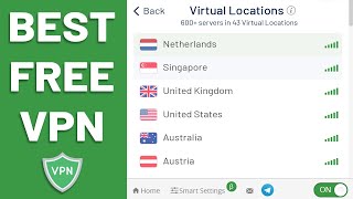 The Best Free VPN For PC  600 Servers [upl. by Akemahc809]