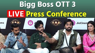 Bigg Boss OTT 3 Media Episode LIVE Media Round Full Episode Video Press Conference Inside [upl. by Oinotna]