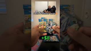 Getting 5 Rare Pokemon Cards And What They Are Worth🔥 [upl. by Keryt]