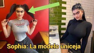 La modelo Uniceja que transformó los estereotipos de belleza  Sophia Hadjipanteli [upl. by Neilla]