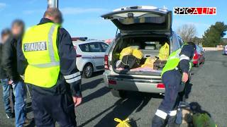 Point chaud pour les douanes I Autoroute du sud [upl. by Linskey686]