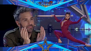 Esta ARGENTINA baila TANGO SOLA sin una PAREJA  Audiciones 7  Got Talent España 2022 [upl. by Ahsehyt3]