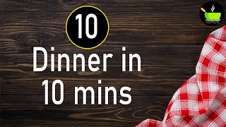 10 Minutes Instant Dinner Recipe Easy Dinner Recipe Quick Dinner Recipe Veg Dinner Recipes Indian [upl. by Riordan]