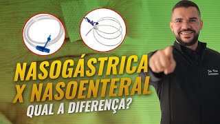 SONDA NASOENTERAL E SONDA NASOGÁSTRICA COMO DIFERENCIAR [upl. by Sirdna627]