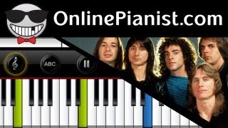 Journey  Faithfully  Piano Tutorial [upl. by Magdaia]