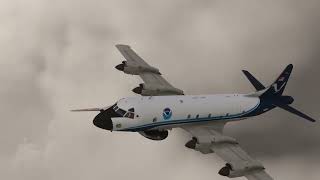 MSFS 2020 Hurricane Hunters flight through Hurricane Milton [upl. by Elem]