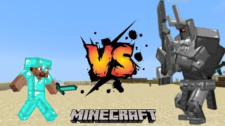 Steve Vs Mowzies Mobs in Minecraft [upl. by Enihpled722]