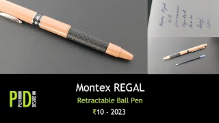 Montex REGAL Ball Pen an INR 10 Pen  582 [upl. by Anelrats318]